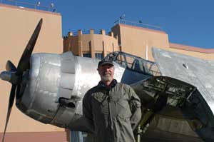 fantasy-tbf-web Fantasy of Flight founder Kermit Weeks with the TBM Avenger.