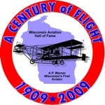 Wis Centennial of Flight Logo_WAHF_300 2