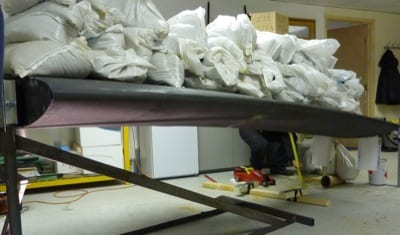 e-Go wing load test 2