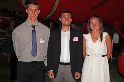 From L to R: Matthew Freese , Adin Herzog and Hanah Elliott