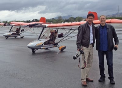 Greenwing's Tian Yu (left) and Erik Lindbergh