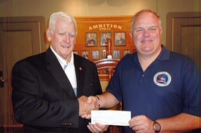 (Attached picture caption) From L to R: Walter Baker and Chip Yarborough. (Photo by Michael Taylor)